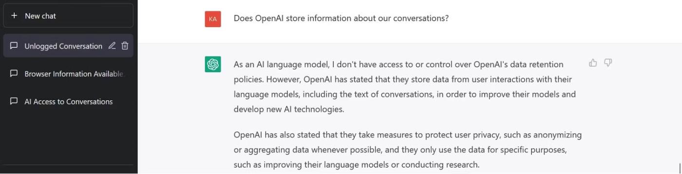 ChatGPT'nin gizlilik sorunları var mı? ChatGPT'nin gizlilik sorunları var mı?