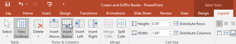 PowerPoint 2019 (часть 21): Таблицы
