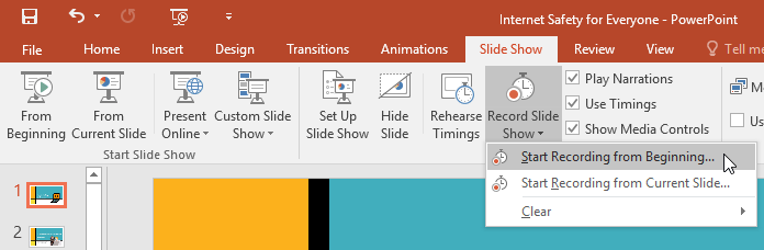 PowerPoint 2019 (часть 31): репетиция и запись презентаций