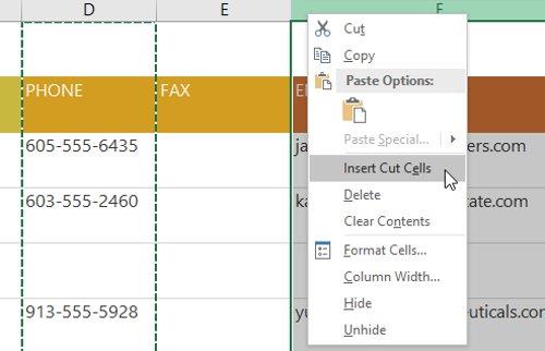 Excel 2016 - レッスン 6: Excel の列、行、セルのサイズを変更する