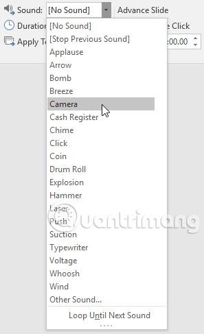 PowerPoint 2016: применение эффектов перехода