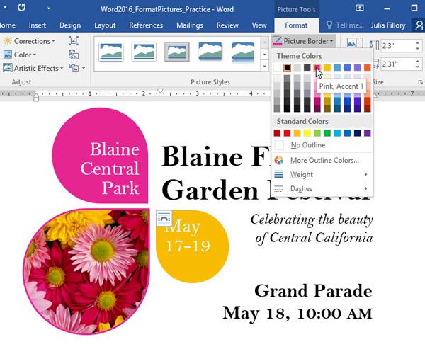 Guía completa de Word 2016 (Parte 17): Edite fotografías en Word 2016 de forma más profesional