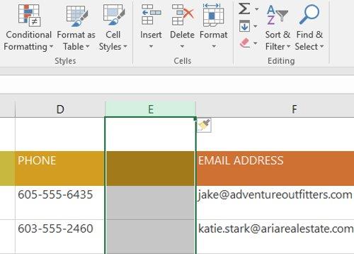 Excel 2016 - レッスン 6: Excel の列、行、セルのサイズを変更する