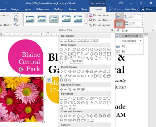 Guía completa de Word 2016 (Parte 17): Edite fotografías en Word 2016 de forma más profesional