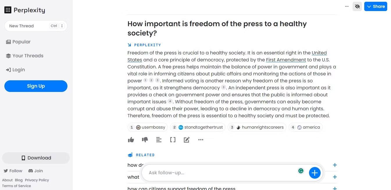 هل ChatGPT Plus أو Perplexity هو روبوت دردشة أفضل يعمل بالذكاء الاصطناعي؟ هل ChatGPT Plus أو Perplexity هو روبوت دردشة أفضل يعمل بالذكاء الاصطناعي؟