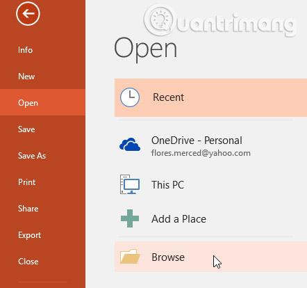 PowerPoint 2016: создание и открытие презентаций