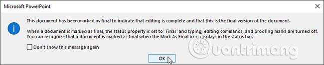 PowerPoint 2016: اختبار العروض التقديمية وحمايتها
