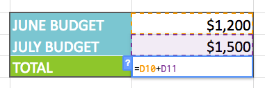 Google Sheets (Parte 5): cree fórmulas simples