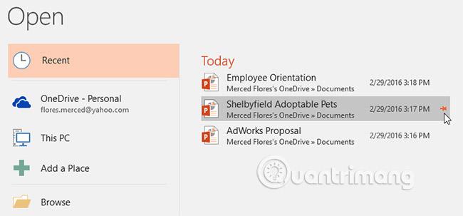 PowerPoint 2016: создание и открытие презентаций