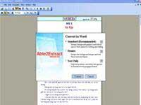 تحويل ملفات PDF إلى Word، Excel، HTML، نص