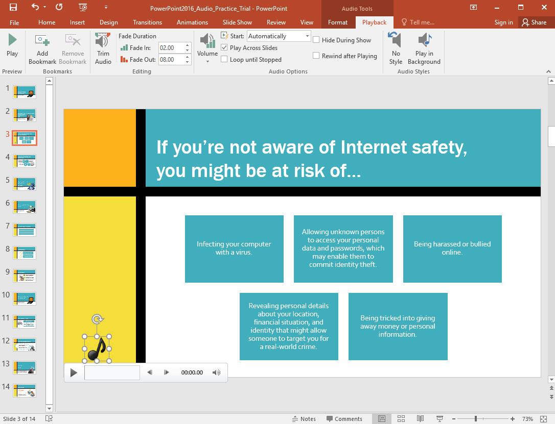 PowerPoint 2016: Как вставить звук в PowerPoint