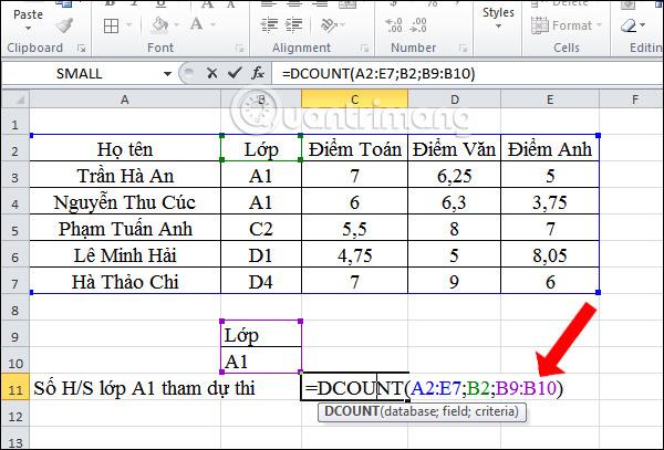 Как использовать функцию СЧЁТ в Excel