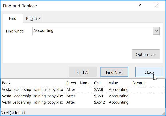 Excel 2016 — Урок 10. Использование функции «Найти и заменить» в Excel