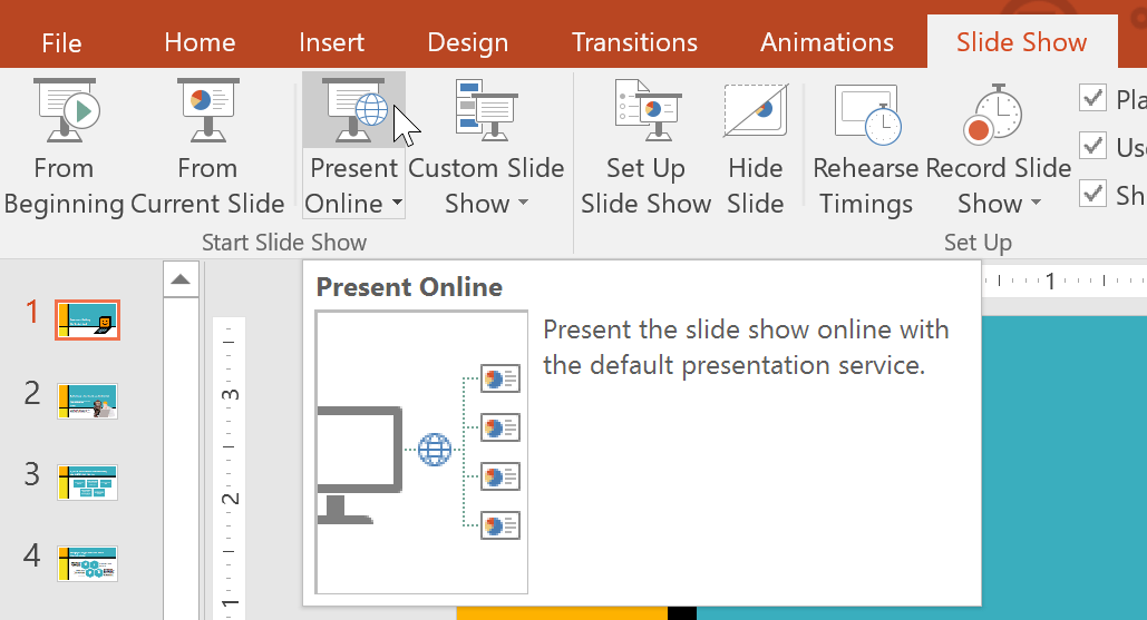 PowerPoint 2019 (часть 32): делитесь презентациями в Интернете