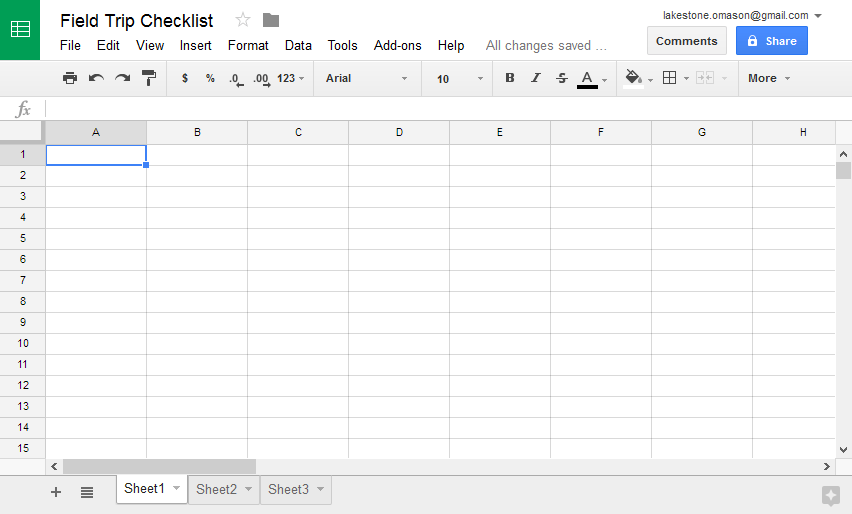 Google Sheets (Parte 1): familiarícese con Google Sheets