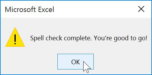 Excel 2016 – Урок 11. Проверка орфографии в таблицах Excel