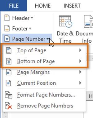 Guía completa de Word 2013 (Parte 14): Títulos de página, pies de página y numeración de páginas