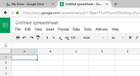 Google Sheets (Parte 1): familiarícese con Google Sheets
