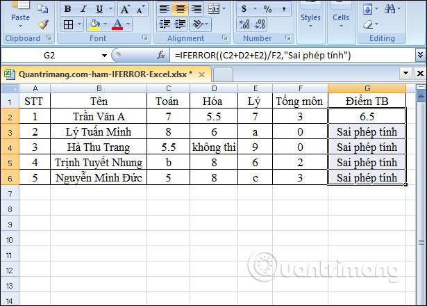 Функция ЕСЛИОШИБКА в Excel, формула и использование