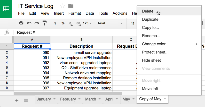 Google Sheets (Parte 4): trabajar con varias hojas