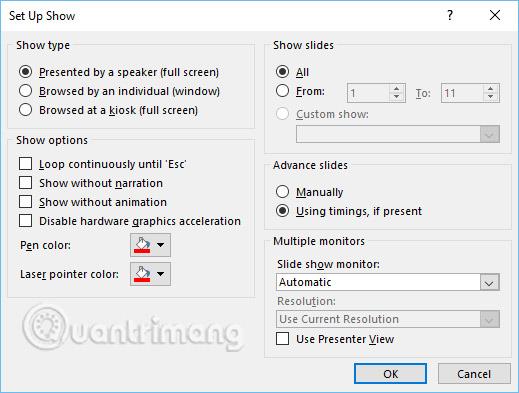 PowerPoint 2016: как презентовать слайд-шоу