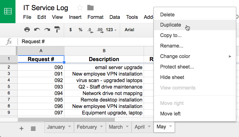 Google Sheets (Parte 4): trabajar con varias hojas