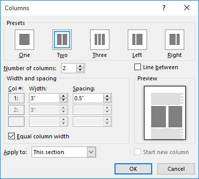 Guía completa de Word 2016 (Parte 13): Dividir columnas de texto