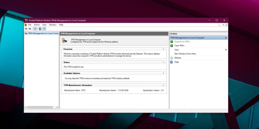 Как проверить наличие микросхемы доверенного платформенного модуля (TPM) в Windows 10