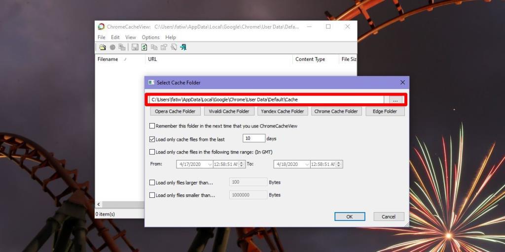 Windows 10에서 Chrome 캐시를 보는 방법