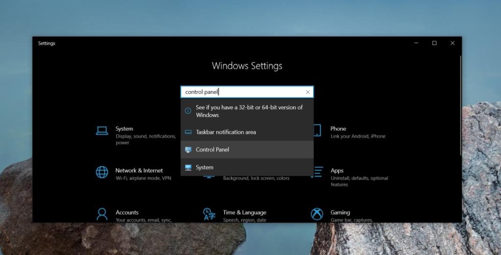 Как открыть панель управления в Windows 10