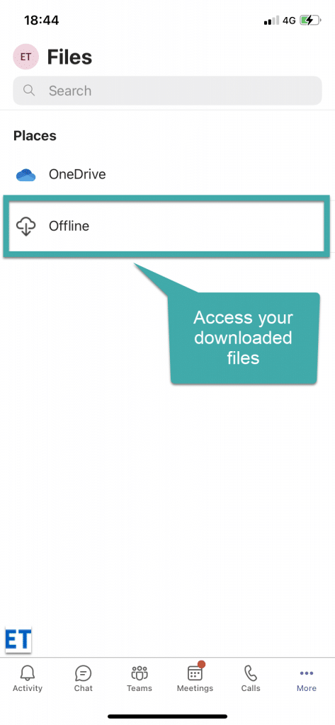 iPadおよびiPhone用のMicrosoftTeamsでファイルをダウンロードして共有するにはどうすればよいですか? iPadおよびiPhone用のMicrosoftTeamsでファイルをダウンロードして共有するにはどうすればよいですか?