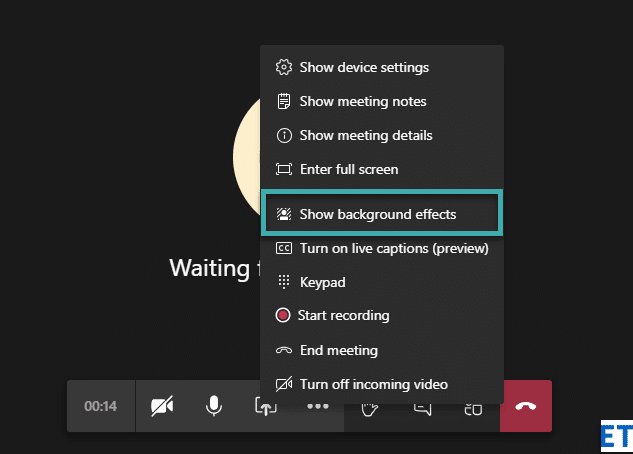 Как изменить виртуальный фон Microsoft Teams?