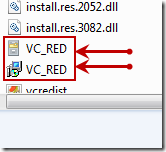 パソコンのハードドライブからvc_redファイルを削除できますか？