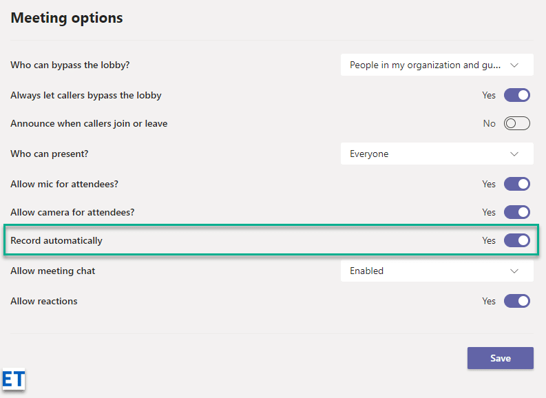 Comment enregistrer des réunions Microsoft Teams ?