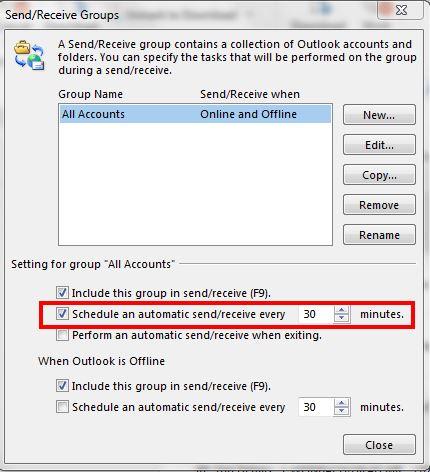 Остановите и удалите повторяющиеся сообщения электронной почты в Outlook 2016 и 2019