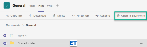 Microsoft Teams 채널에서 폴더를 공유하는 방법은 무엇입니까? Microsoft Teams 채널에서 폴더를 공유하는 방법은 무엇입니까?