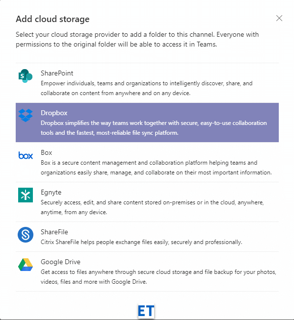 Microsoft Teamsチャネルでフォルダーを共有するにはどうすればよいですか？
