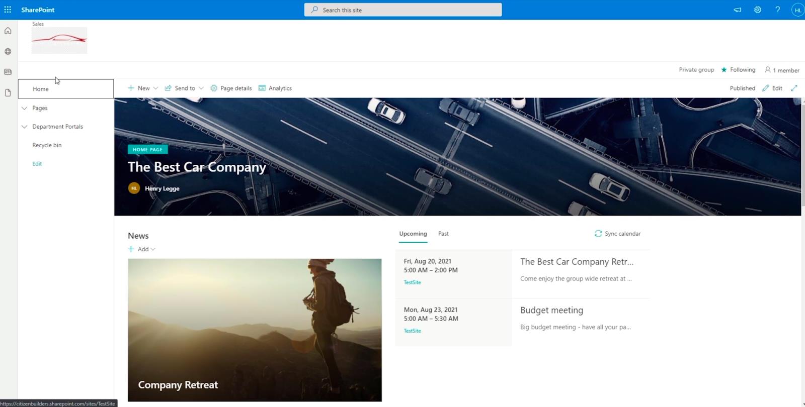 SharePoint 項目網站：創建和配置
