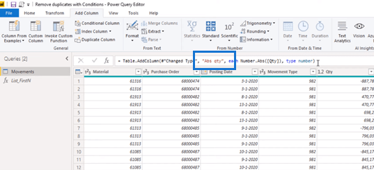 LuckyTemplates Power Query: removendo linhas duplicadas