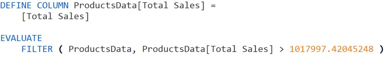 表格編輯器內的 DAX 編碼 3