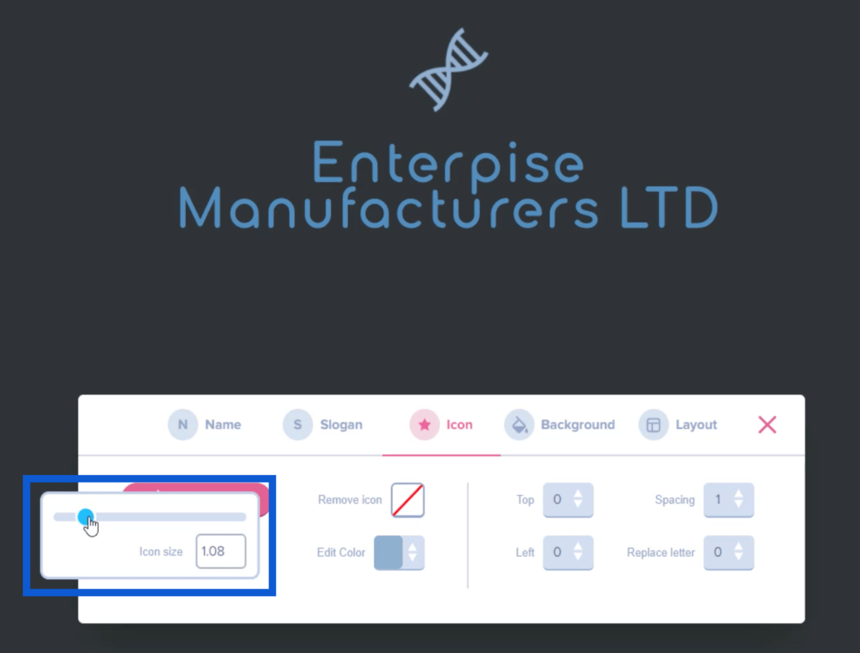 LuckyTemplates 報表開發：創建主題、公司徽標、圖標和背景