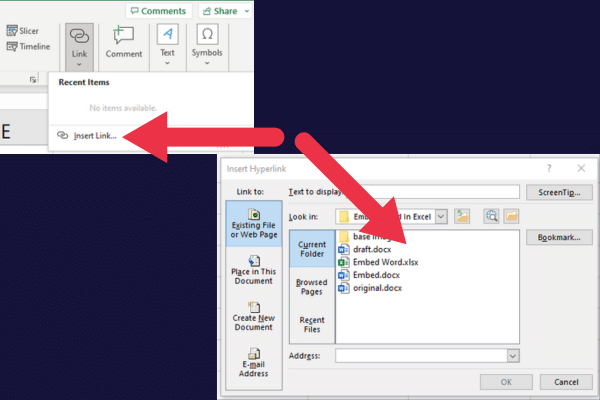 Excel に Word 文書を埋め込む方法: 3 つの簡単な方法