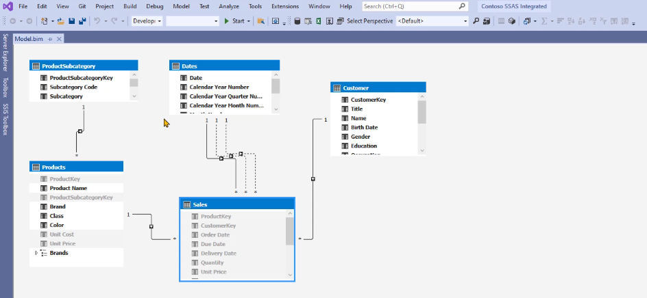 將 DAX Studio 連接到 LuckyTemplates 和 SSAS