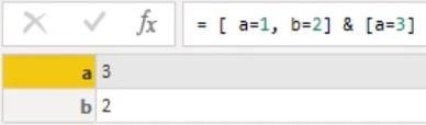 レコード値 – Power Query の構造化された値
