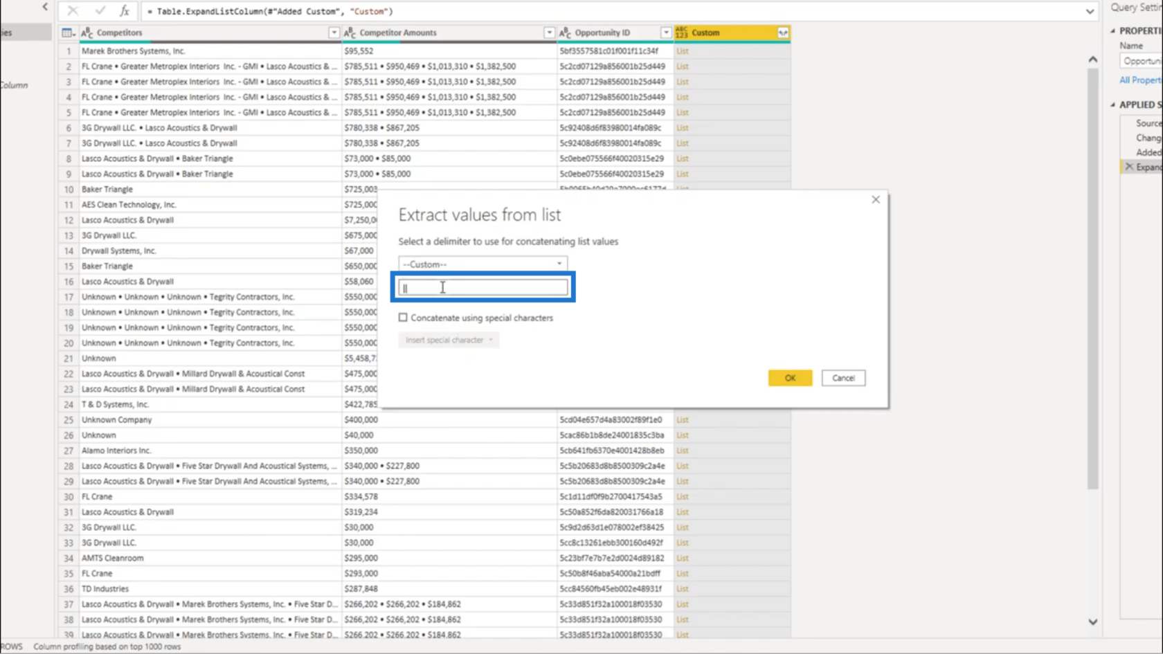 区切り文字で区切られたデータ – LuckyTemplates を使用したレコードの抽出