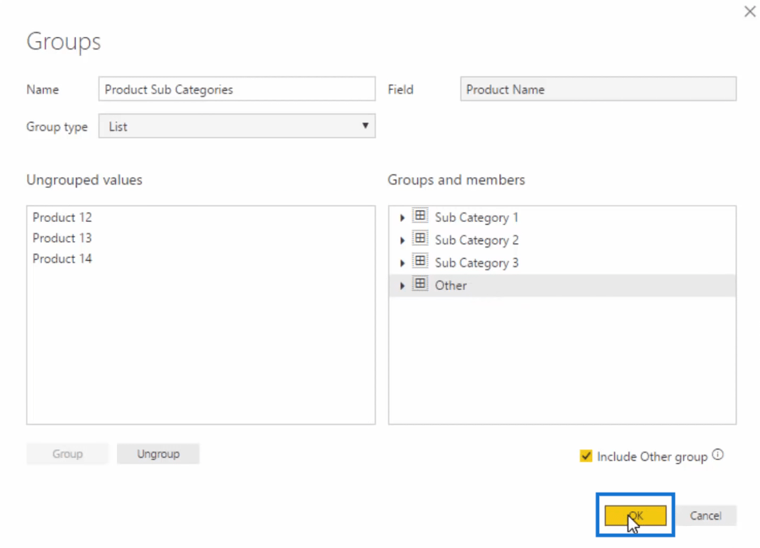 LuckyTemplates で仮想グループをすばやく作成する方法を確認する