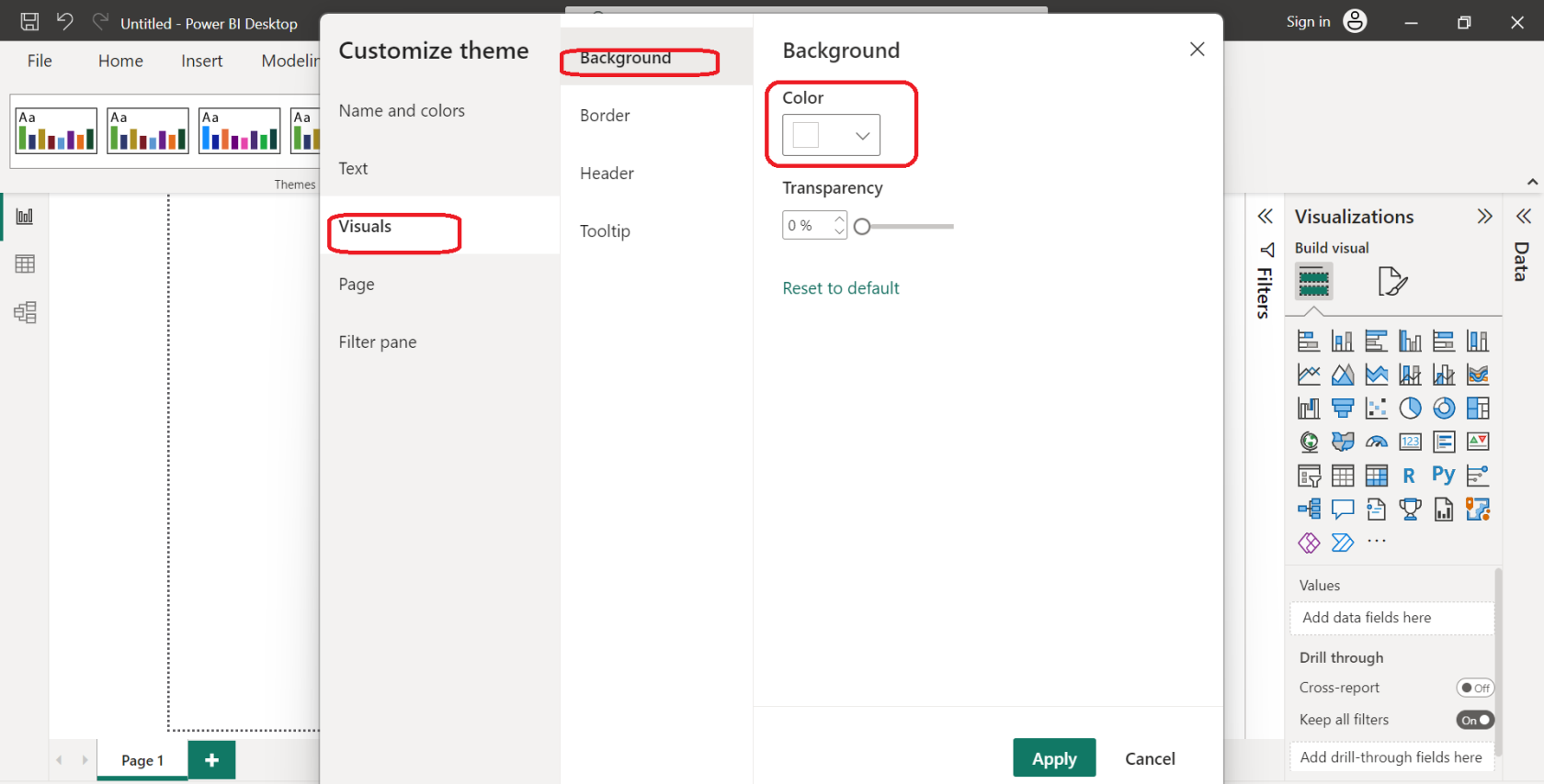 LuckyTemplates 主題：帶示例的用戶指南