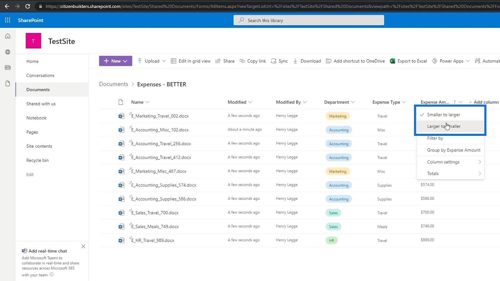 Agregar metadatos en SharePoint usando columnas Agregar metadatos en SharePoint usando columnas