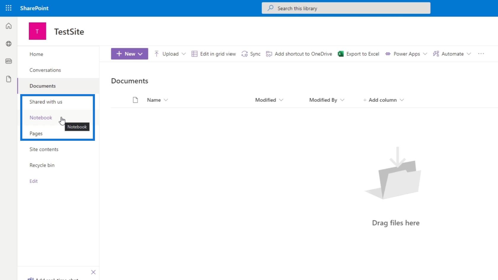 SharePoint 網站 |  佈局和菜單演練