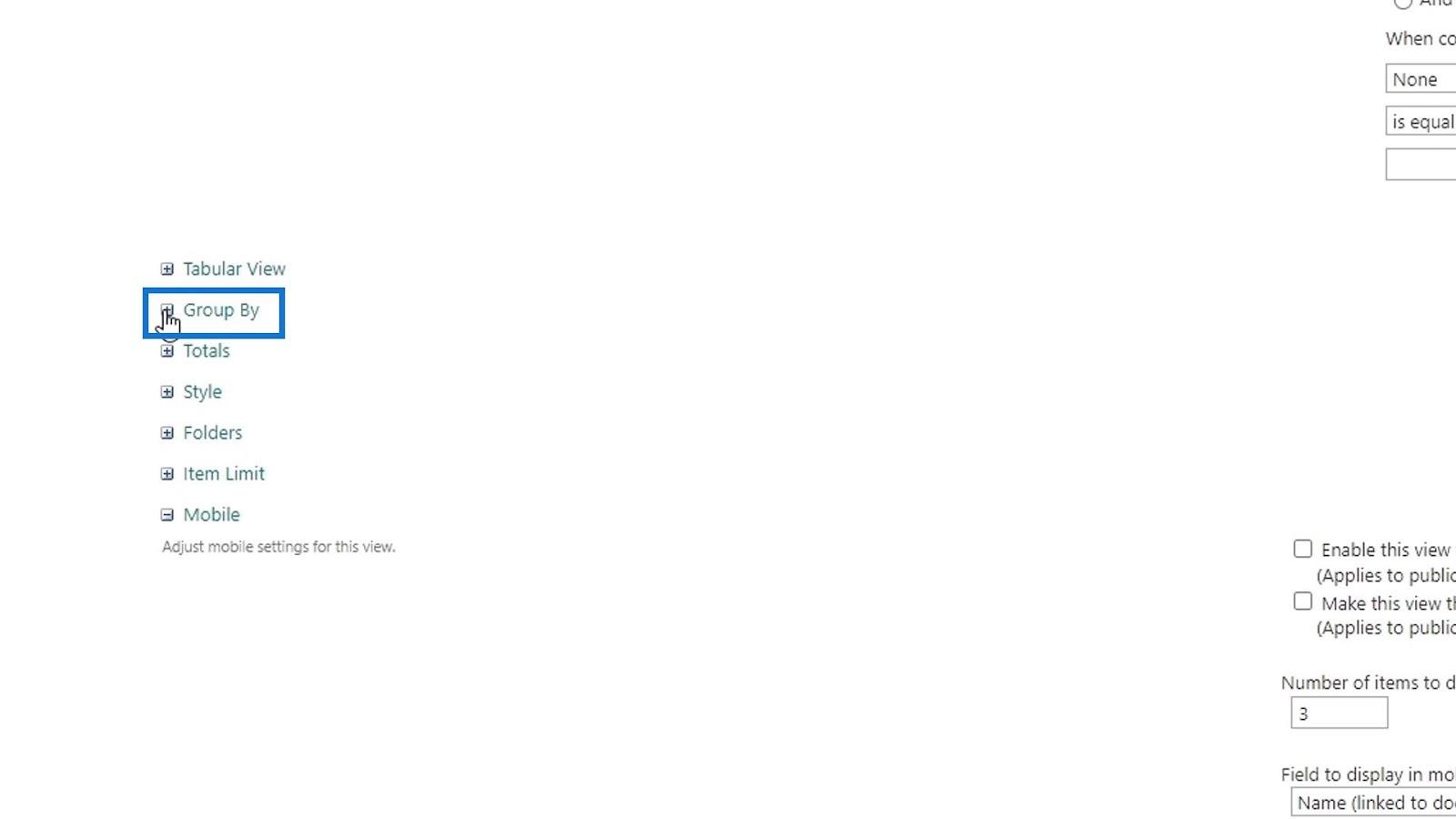 MS SharePoint ビュー |  作成と保存